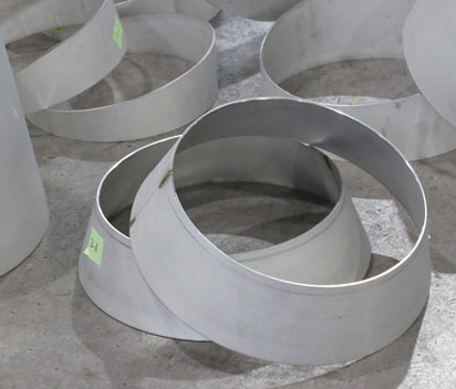 円錐状ロール加工