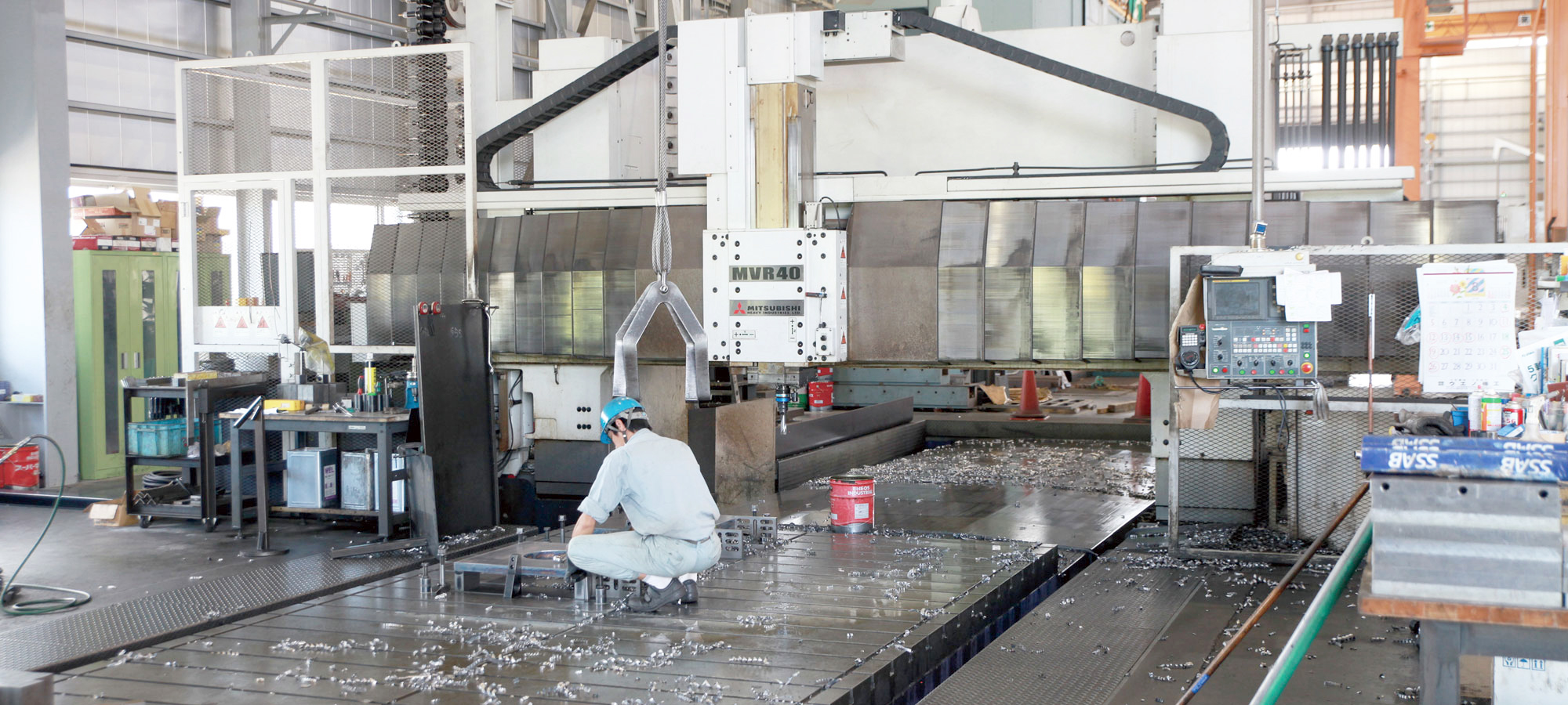 門型マシニングセンタイメージ