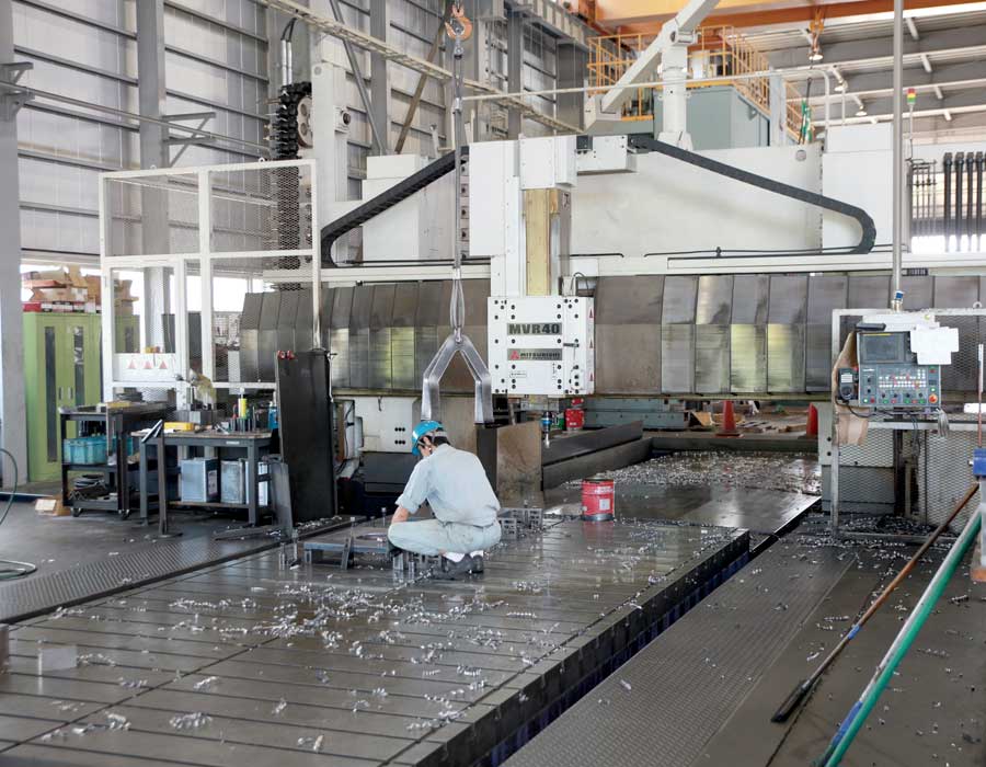 門型マシニングセンタ:MVR40